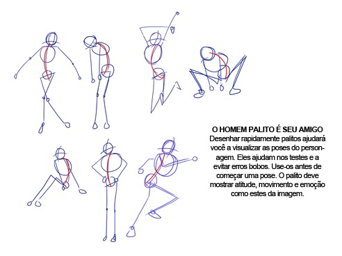 tutorial simples movimento palito