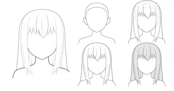 Como Desenhar Cabelo De Anime Passo a Passo scaled