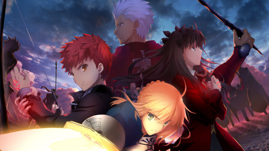 9 animes com a melhores animações de luta 1 Fate:Stay Night- Unlimited Blade Works